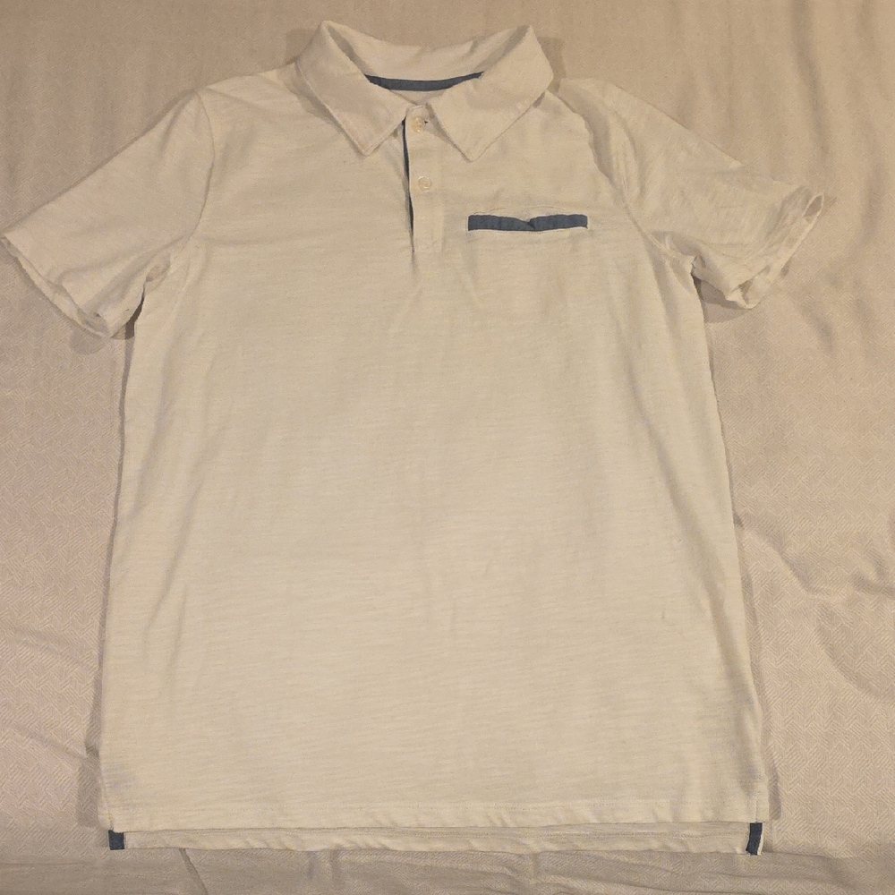 Boy's White Polo Shirt